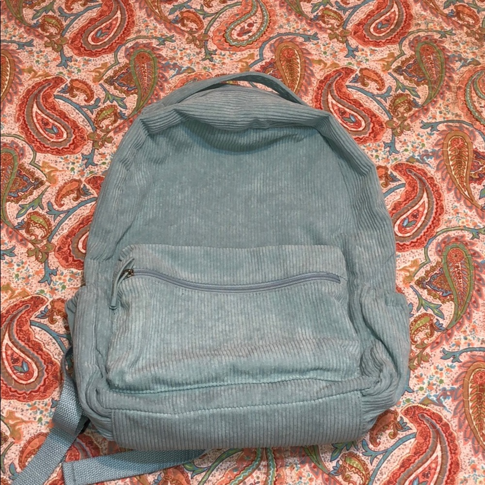 Wild Fable Corduroy Light Blue Backpack